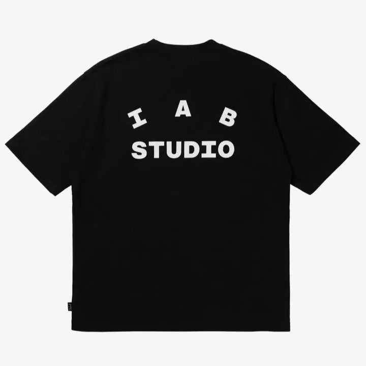 [BUNJANG] IAB Studio T-shirt Black White XL / [XL] 아이앱 스튜디오 티셔츠 블랙 화이트