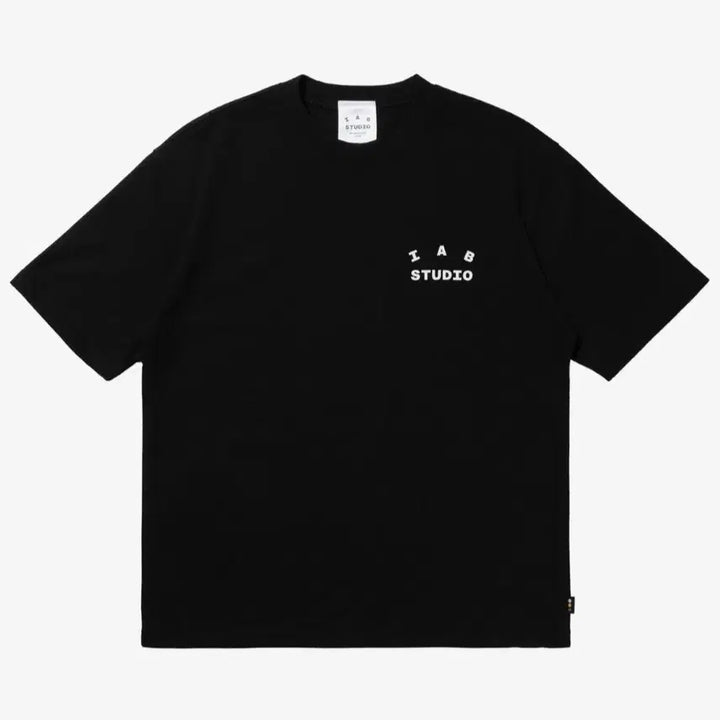 [BUNJANG] IAB Studio T-shirt Black White XL / [XL] 아이앱 스튜디오 티셔츠 블랙 화이트
