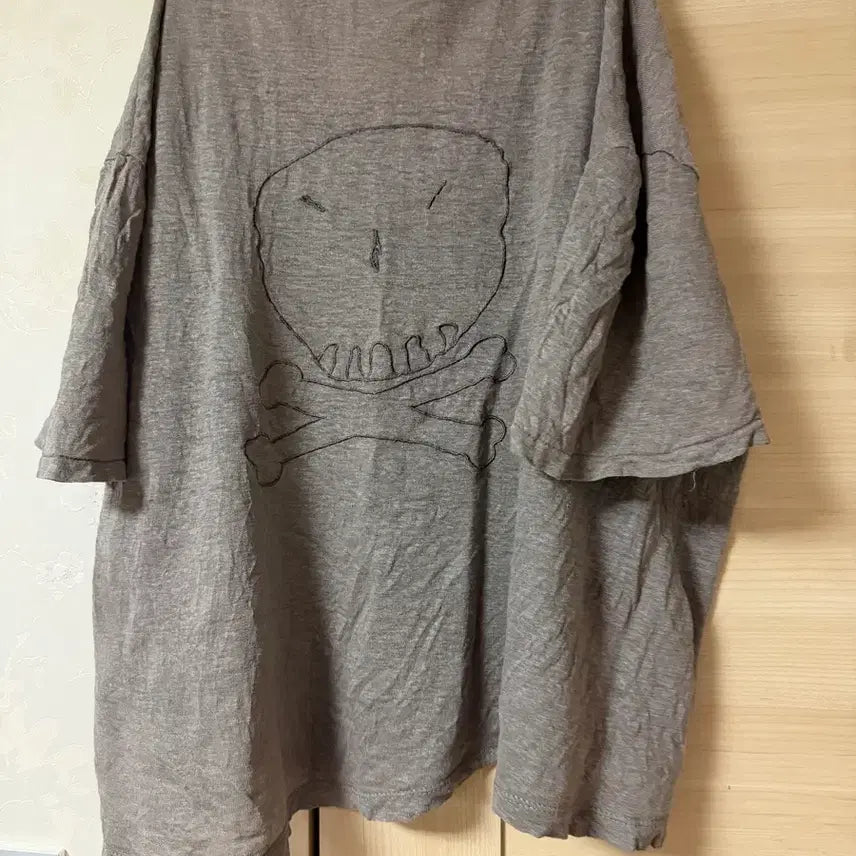 [BUNJANG] Lucky Chouette 100% Linen Short Sleeve T-Shirt / F 럭키슈에뜨 린넨 100% 반팔 티셔츠
