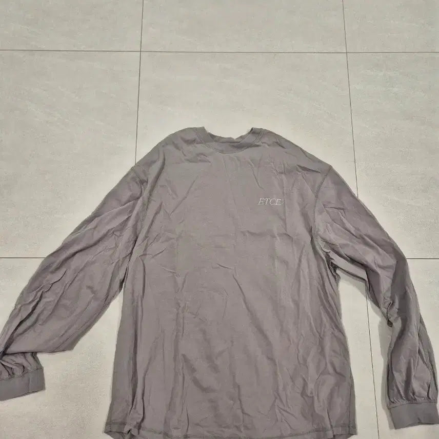 [BUNJANG] ETCE Long Sleeve T-Shirt XL / ETCE 긴팔 티셔츠 롱슬리브 xl