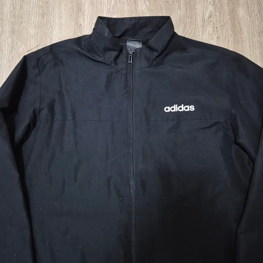 [BUNJANG] Adidas Spell Logo Windbreaker Zip-Up Jacket L (100) / 아디다스 스펠 로고 윈드브레이커 바람막이 집업 자켓 L(100)