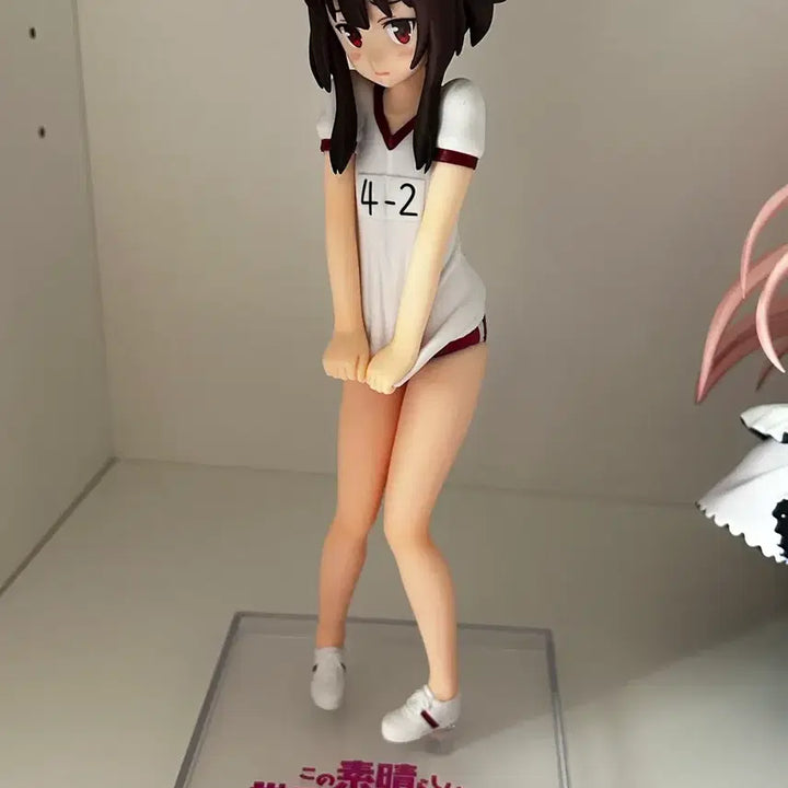 [BUNJANG] KonoSuba Megumin Classic Tracksuit Ver. Figure / 이멋진세계의축복을 코노스바 메구밍 미소녀 고전 체육복 부루마 피규어 방꾸