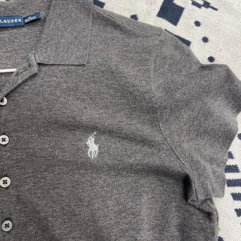 [BUNJANG] Polo Ralph Lauren Silver Pony Short Sleeve Polo Shirt M / 폴로 랄프로렌 실버포니 반팔카라티 M P00098