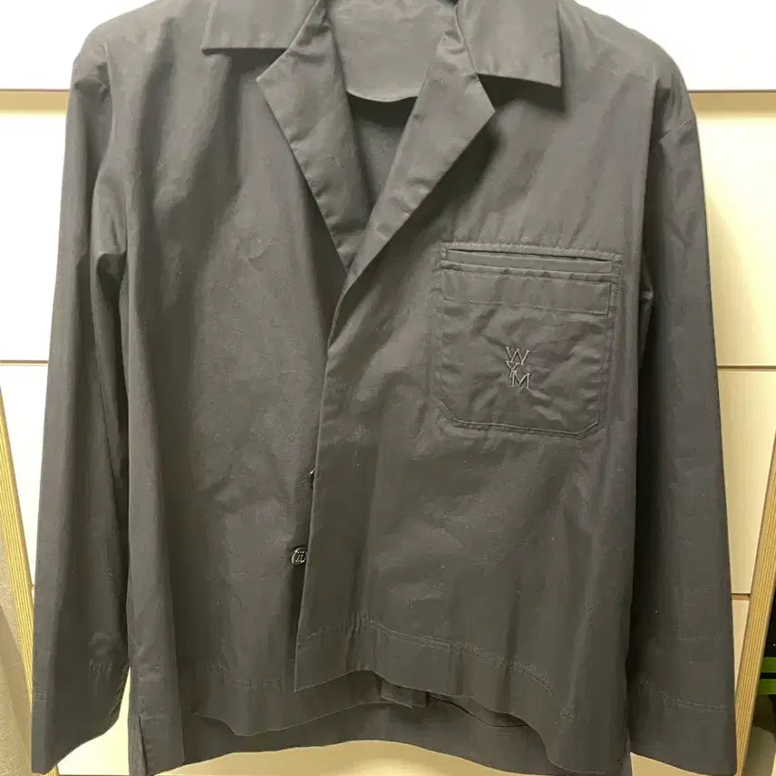 [BUNJANG] Wooyoungmi 20FW Asymmetrical Shirt Jacket / 우영미 우영미 20fw 샘플 비대칭 셔츠자켓