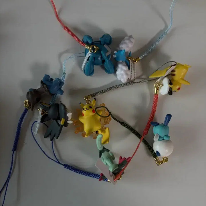 [BUNJANG] Pokemon Netsuke Mascot Strap Keychain / 포켓몬스토 네츠케 마스코트 스트랩 키링
