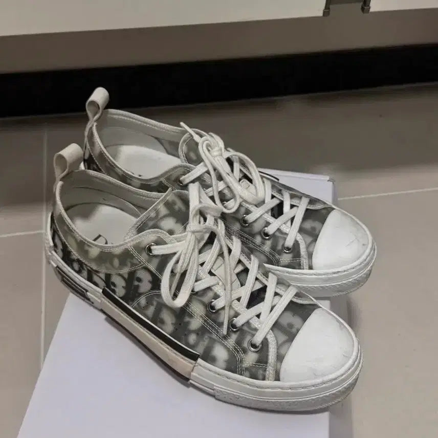 [BUNJANG] Dior Oblique Sneakers / 디올 오블리크 스니커즈 신발 240 245 급처