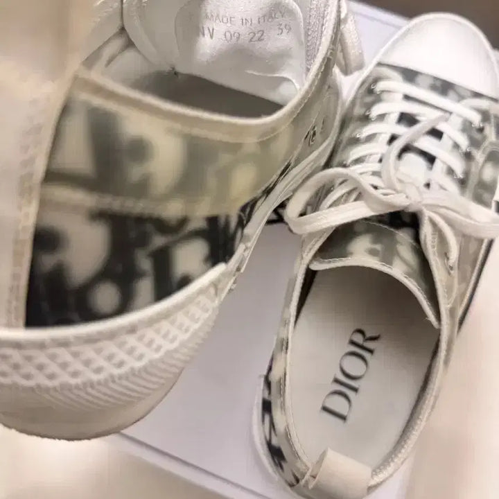 [BUNJANG] Dior Oblique Sneakers / 디올 오블리크 스니커즈 신발 240 245 급처