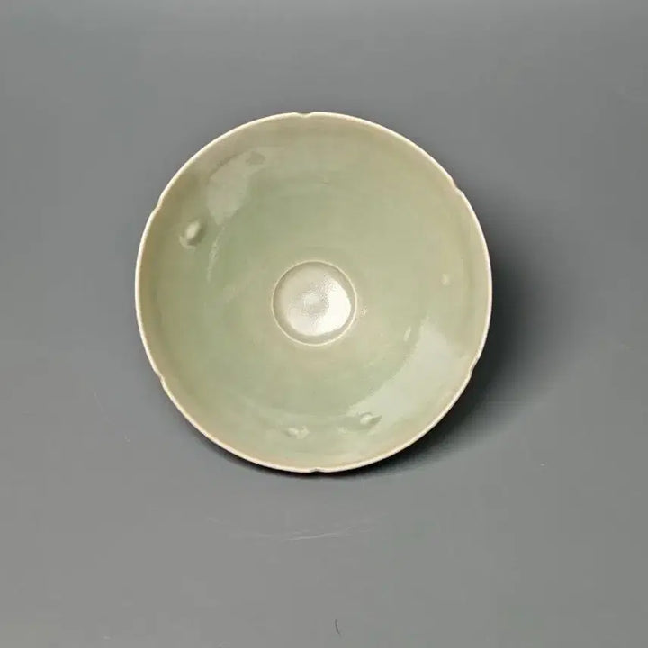 [BUNJANG] Yongcheon Kiln Celadon Bowl with Glaze Drips (Goryeo Dynasty) / 청대 중기 용천요 청자 유루문 대접 출토품(진품)