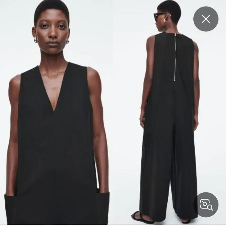 [BUNJANG] COS Black Jumpsuit / 코스 여성 점프수트 55-66