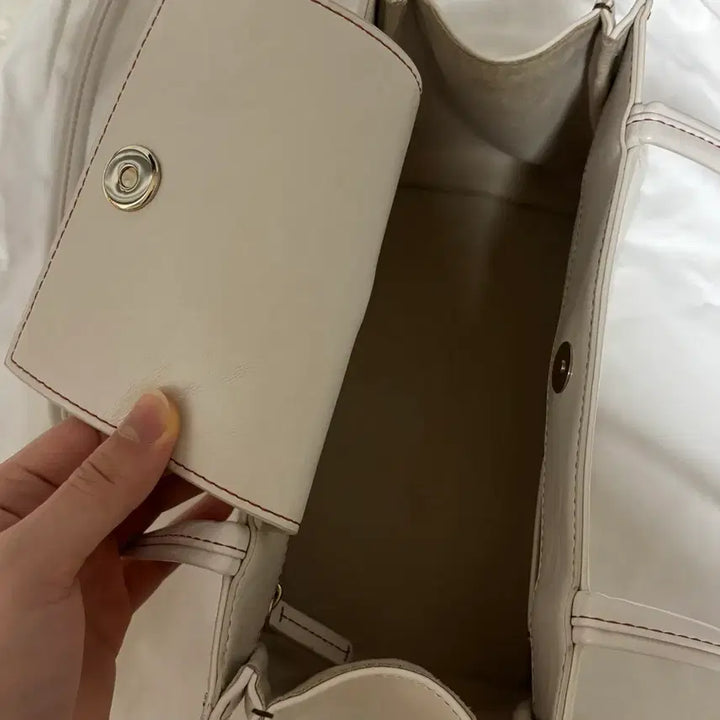 [BUNJANG] Standoil Oblong Bag Tiny Cream / 스탠드오일 오블롱백 티니 크림