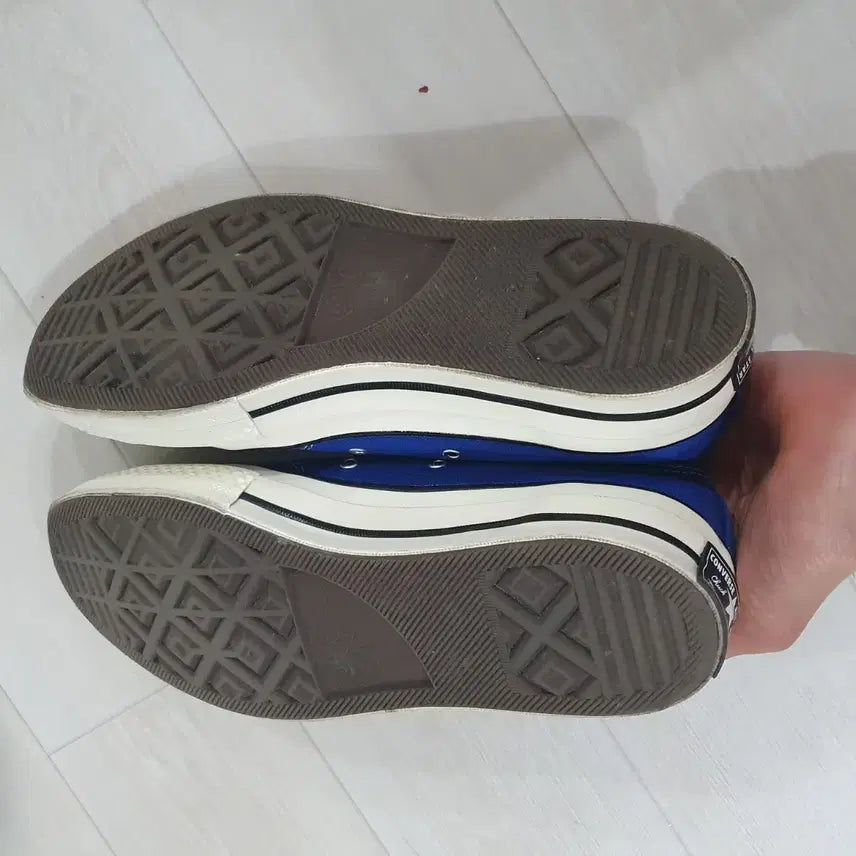 [BUNJANG] Converse Chuck 70 Low Rush Blue (Discontinued) Size 280 + Rubber Laces / (현재 단종) 컨버스 척70 로우 러쉬블루 280사이즈+고무끈