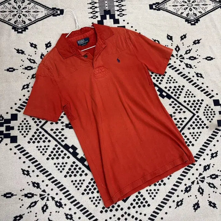 [BUNJANG] Polo Ralph Lauren Rugby T-Shirt - Size L / 폴로 랄프로렌 럭비티 반팔카라티 L P00113