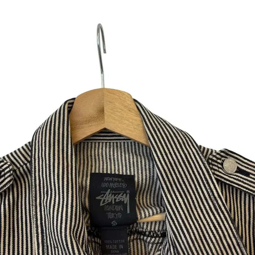 [BUNJANG] Stussy Hickory Work Jacket Size S / 스투시 히코리 워크 자켓 S 정품