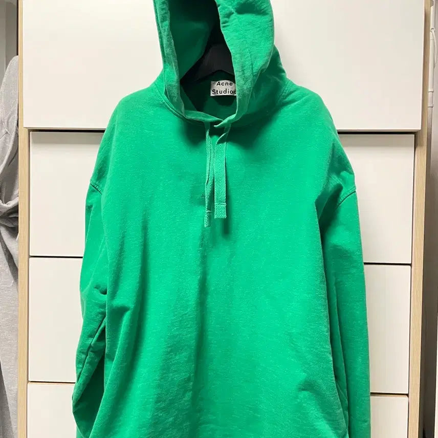 [BUNJANG] Acne Studios Green Hoodie / 아크네스튜디오 후드티 M사이즈
