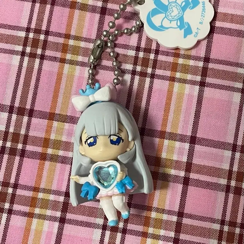 [BUNJANG] Wonderful Pretty Cure Cure Nyamie Gacha Figure Keyring / 원더풀 프리큐어 왕프리 큐어 냐미 가챠 피규어 키링
