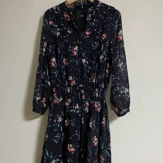 [BUNJANG] Enc Flower Midi Dress Size 55 / Enc 플라워 원피스 55
