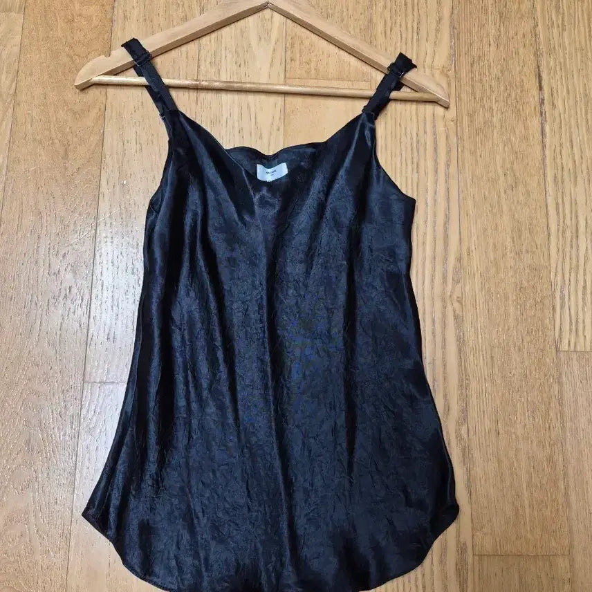 [BUNJANG] Objet Black Slip Camisole / 오브제 블랙슬립나시
