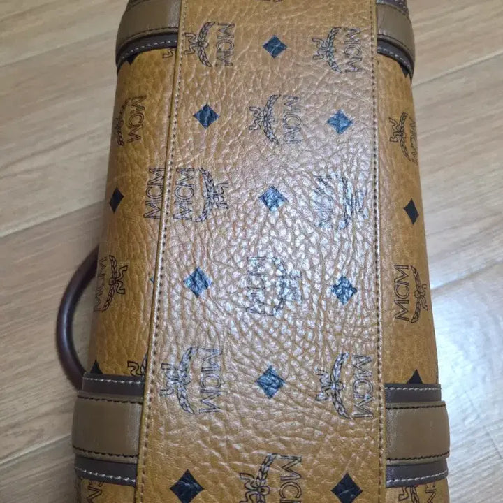 [BUNJANG] MCM Boston Bag Brown Tote Bag / MCM 보스턴백 브라운 토트백
