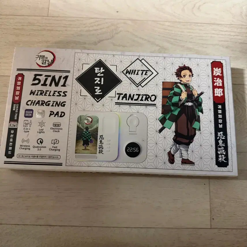 [BUNJANG] Demon Slayer 5-in-1 Wireless Charger / 귀멸의칼날 5in1 무선충전기