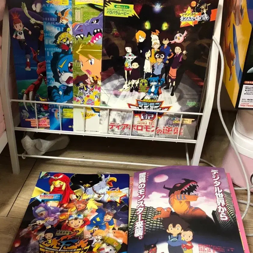 [BUNJANG] Digimon The Movie Japanese Official Pamphlet Set / [희귀 매물] 디지몬 극장판 일본 공식 팜플렛-어드벤처 제로투 테이머즈