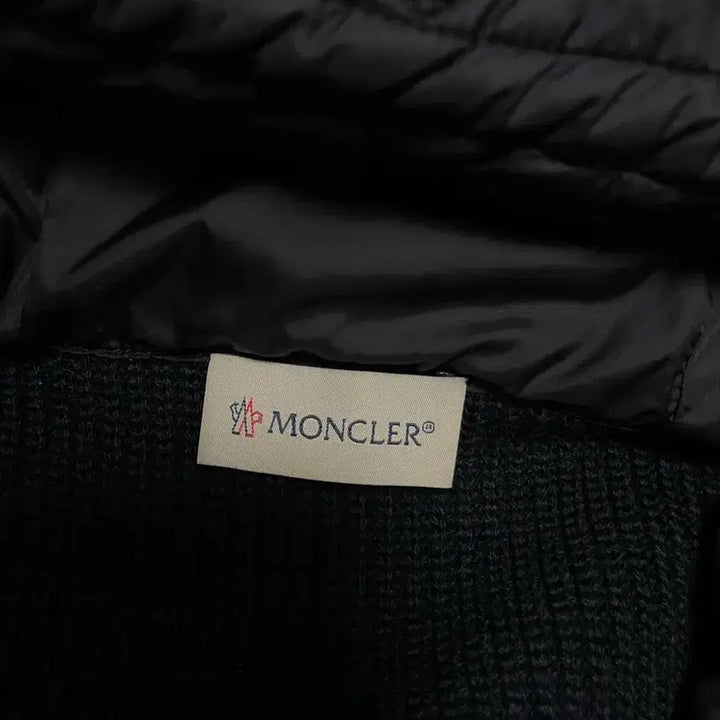 [BUNJANG] Moncler Wool Knit Padded Cardigan Jacket - Size M / [정품]몽클레어 니트패딩  울 후드 믹스 가디건 자켓 M