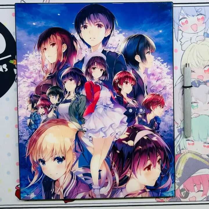 [BUNJANG] Aniplex Saekano Acrylic Frame / 애니플러스 사에카노 아크릴 액자