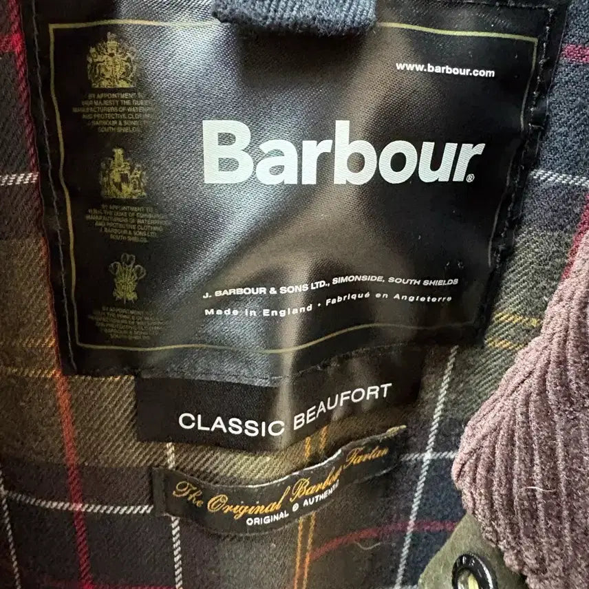 [BUNJANG] Barbour Beaufort Waxed Jacket Size 38 / 바버 뷰포트 38