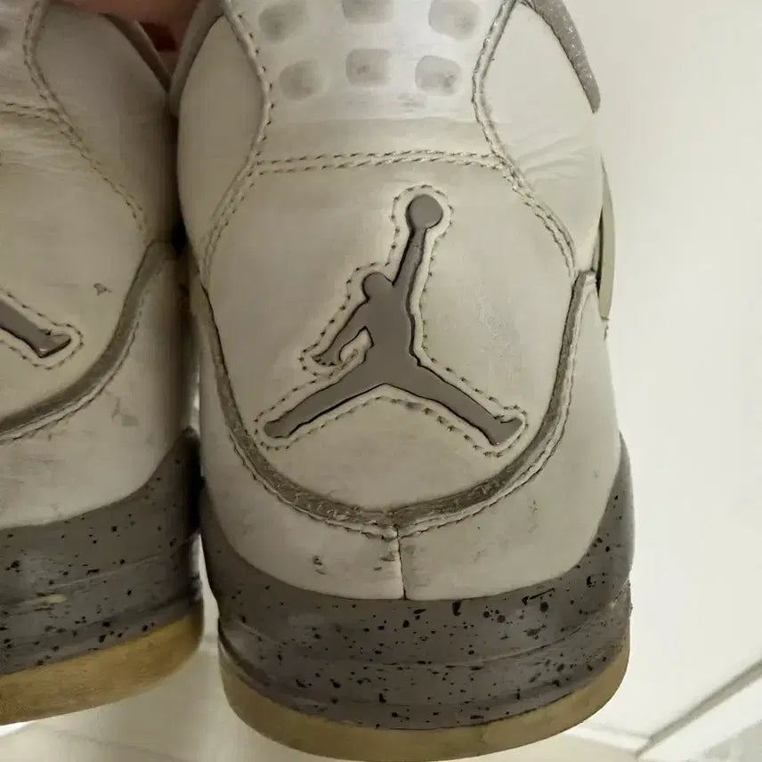 [BUNJANG] Nike Jordan 4 Retro Tech White US 10 / 나이키 조던4 레트로 테크 화이트 280