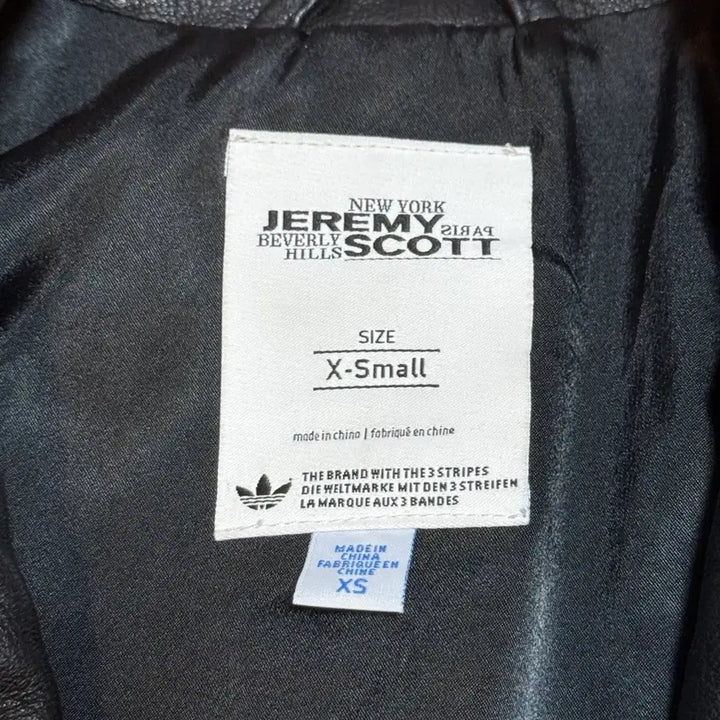 [BUNJANG] Jeremy Scott Wings Leather Jacket XS / 제레미스캇 윙 가죽 자켓 XS