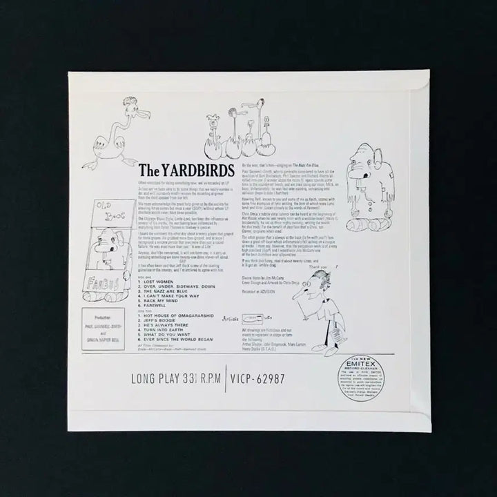 [BUNJANG] The Yardbirds Roger the Engineer CD (Japanese Edition) / [CD중고 미니어처] 야드버즈 (The Yardbirds)