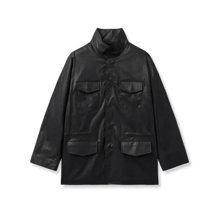[BUNJANG] Aieul Field Jacket Coated Black / 48) Aieul Field Jacket_Coated Black 아이엘