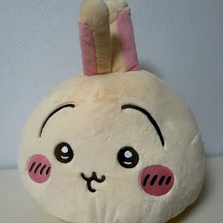 [BUNJANG] Chiikawa Usagi Face Plush 35cm / 치이카와 우사기 얼굴 인형 새제품 35cm