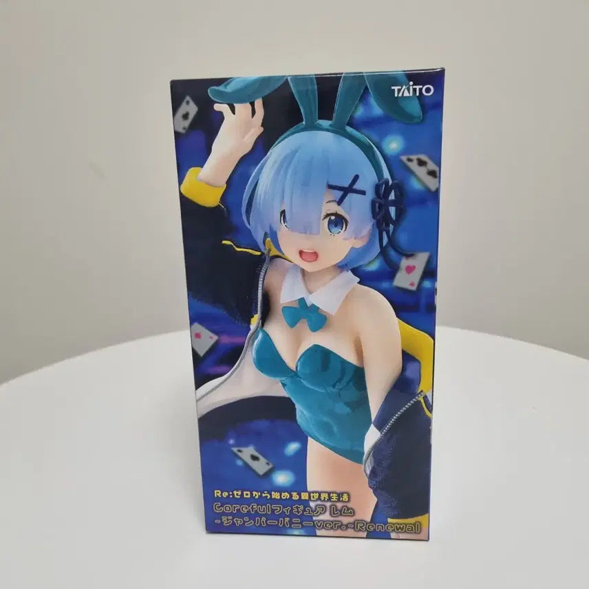 [BUNJANG] Taito Coreful Rem Bunny Girl Jumper Figure / [미개봉]타이토 coreful 리제로 렘 바니걸 점퍼 토끼 피규어