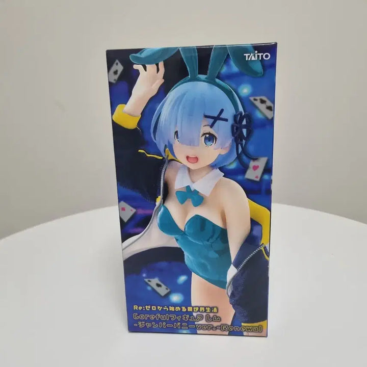 [BUNJANG] Taito Coreful Rem Bunny Girl Jumper Figure / [미개봉]타이토 coreful 리제로 렘 바니걸 점퍼 토끼 피규어