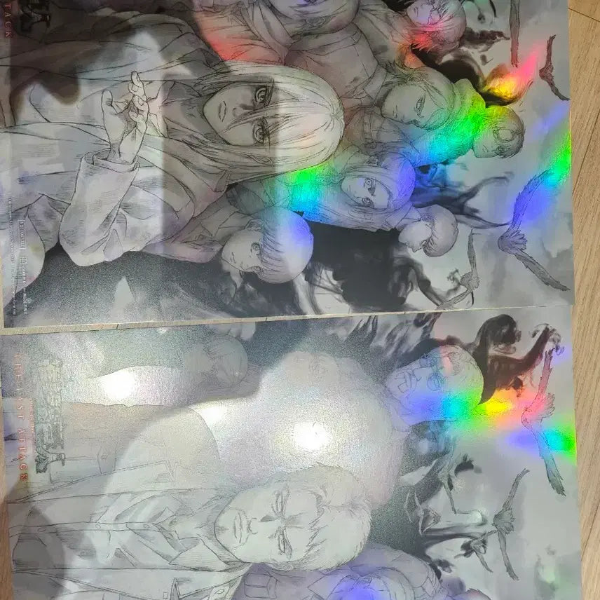 [BUNJANG] Attack on Titan Taiwanese Official Poster Set (2 Types) / 진격의 거인 대만 포스터 팝니다 2종