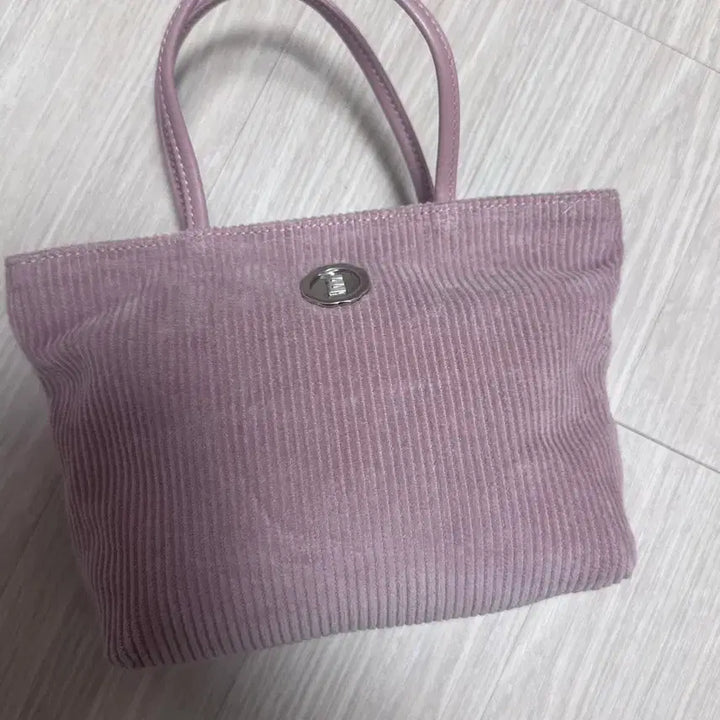 [BUNJANG] Minutemute Chloe Mini Corduroy Bag Pink / 미닛뮤트 클로미니 코듀로이 핑크