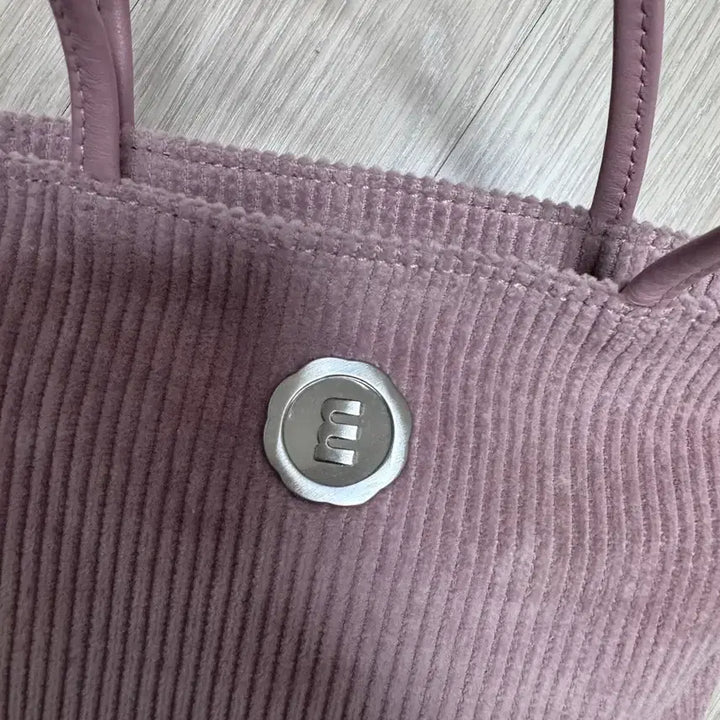 [BUNJANG] Minutemute Chloe Mini Corduroy Bag Pink / 미닛뮤트 클로미니 코듀로이 핑크