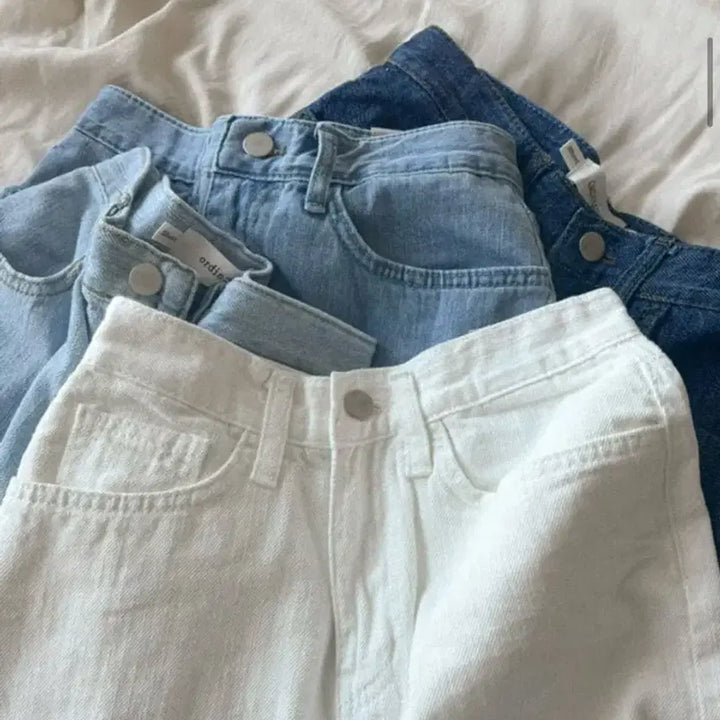 [BUNJANG] Ganaesra Summer Wide Denim Pants Long M Light Blue / (새상품/롱M) 가내스라 제작 썸머 와이드 데님 팬츠 연청