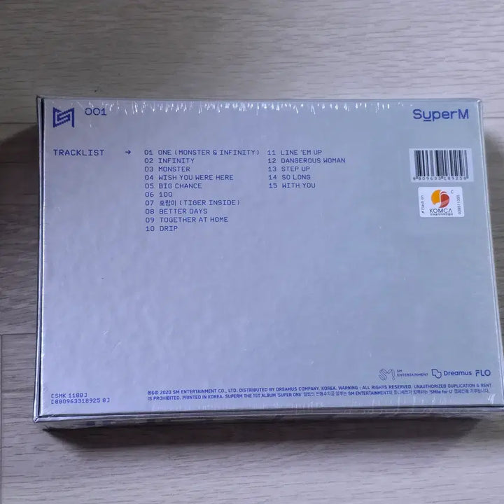 [BUNJANG] SuperM Super One Album Taeyong Ver. (Sealed) / (미개봉)슈퍼엠-1집 Super One 태용Ver 앨범 양도 [재고1장]