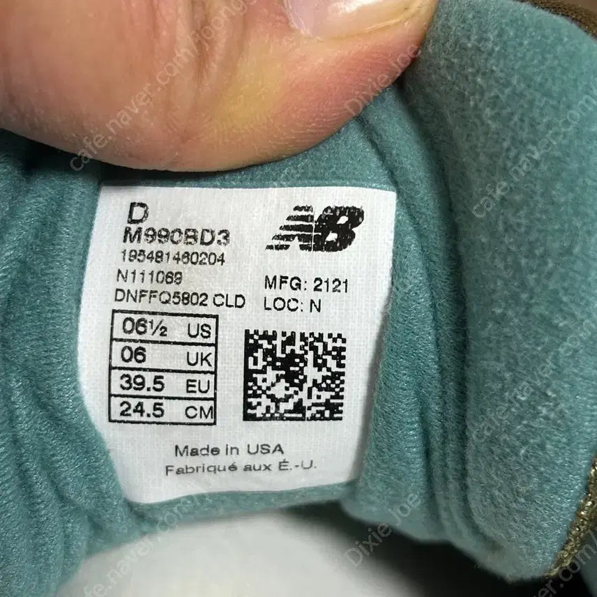 [BUNJANG] New Balance x Bodega 990v3 Anniversary Sneakers (Unisex) / 뉴발란스 X 보데가 990v3 애니버서리 스니커즈(유니섹스)