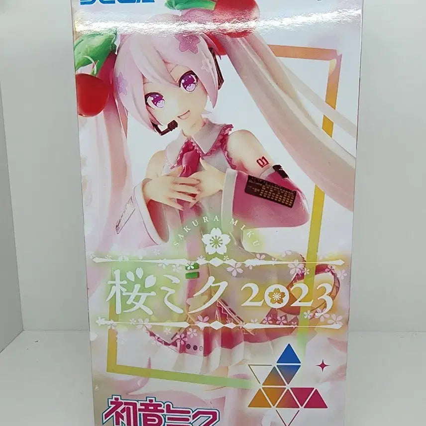 [BUNJANG] Sega Luminasta 2023 Sakura Miku Figure (Unsealed) / 단순 개봉) 세가 루미나스타 2023 사쿠라 미쿠 피규어