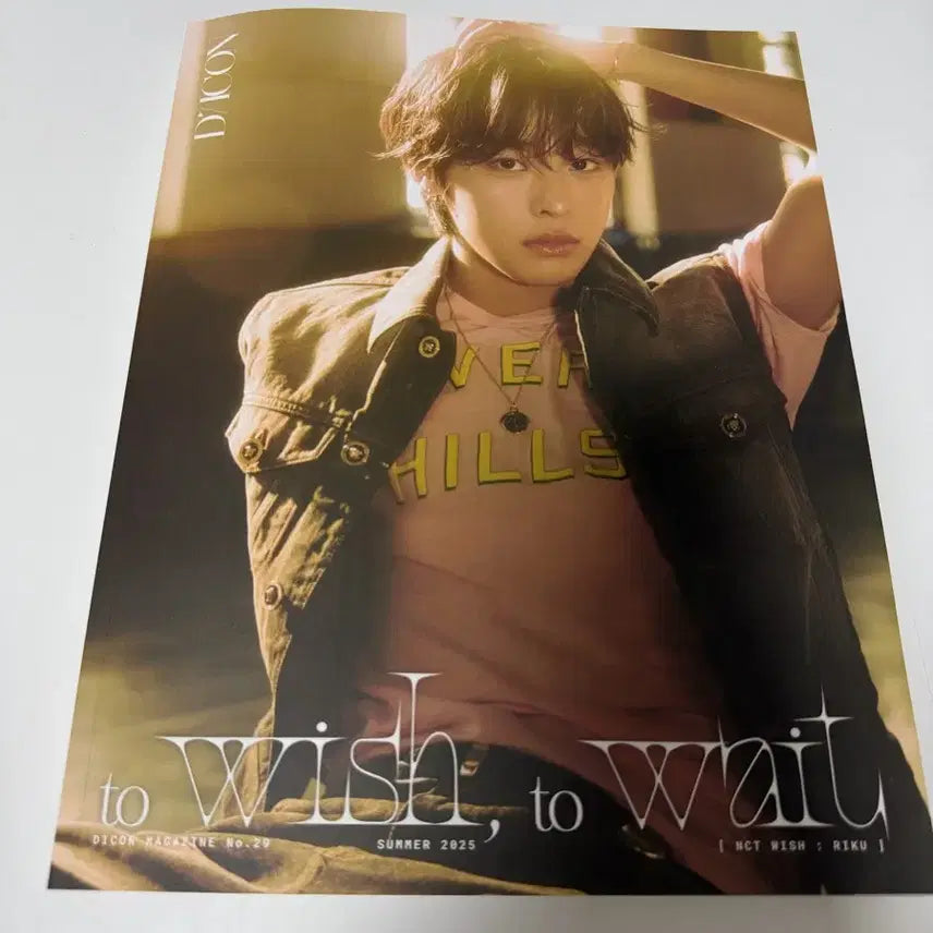 [BUNJANG] NCT WISH DICON Magazine Riku Type B / 엔시티위시 디아이콘 잡지 리쿠 B타입 (정가 34900)