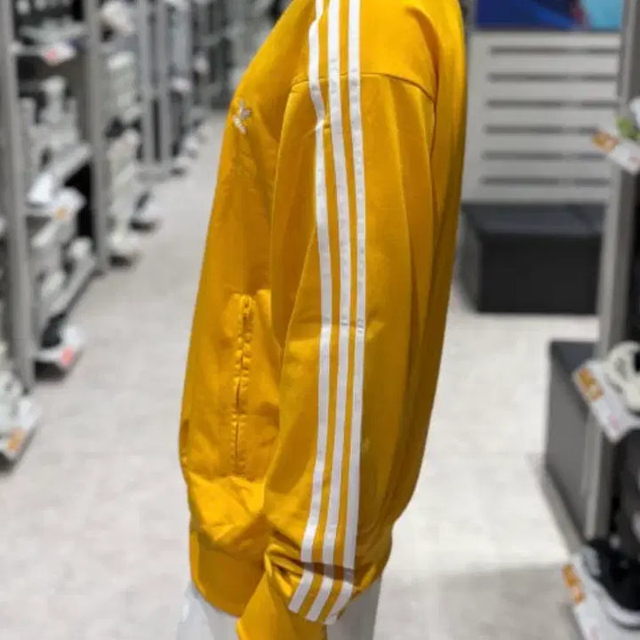 [BUNJANG] Adidas Yellow Track Top Jersey S New / 아디다스 트랙탑 져지 옐로우 S 새상품