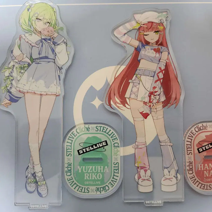 [BUNJANG] Stellive! Animate Riko, Nana Acrylic Stand / 스텔라이브 애니메이트 리코,나나 아크릴 스탠드