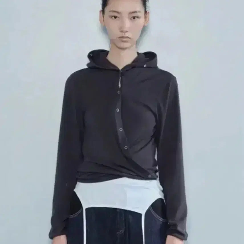 [BUNJANG] Cerric Lab Hooded Cardigan Free Size / cerric 세릭 랩 후드 가디건