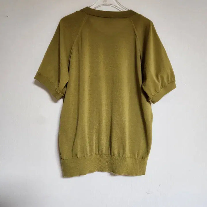 [BUNJANG] COS Linen Jacket Mustard Olive Green Size S / 코스COS  린넨 자켓66앞면 린넨, 뒷면 린넨 니트