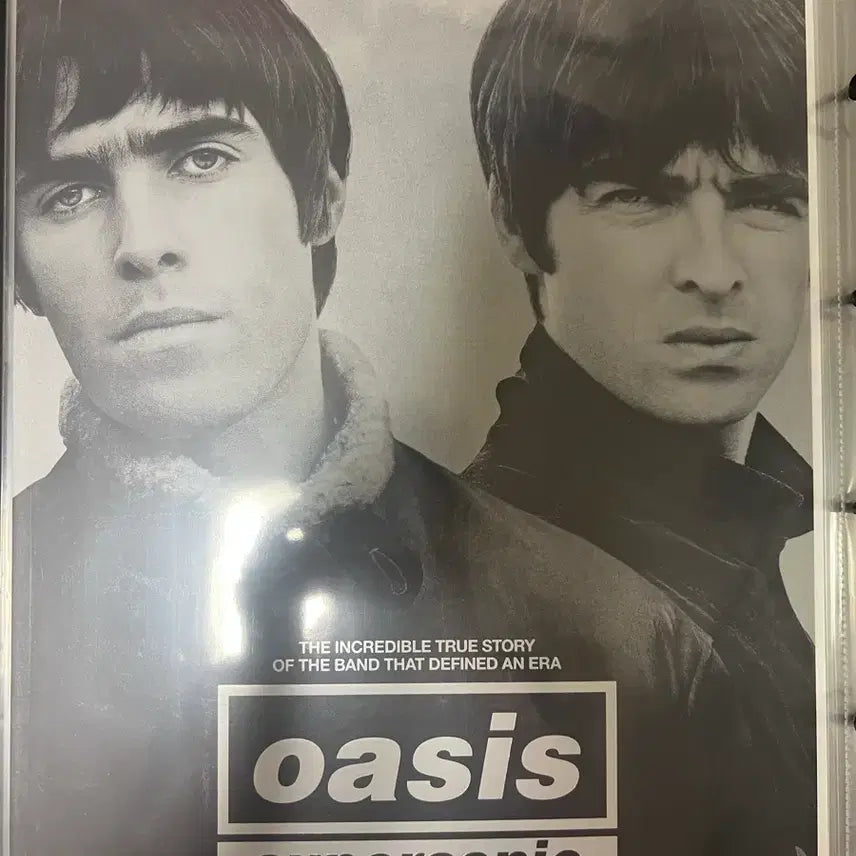 [BUNJANG] Oasis Supersonic Artgraphy Poster Liam Gallagher Noel Gallagher / 오아시스 슈퍼소닉 아트그라피