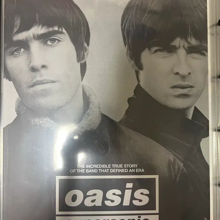 [BUNJANG] Oasis Supersonic Artgraphy Poster Liam Gallagher Noel Gallagher / 오아시스 슈퍼소닉 아트그라피