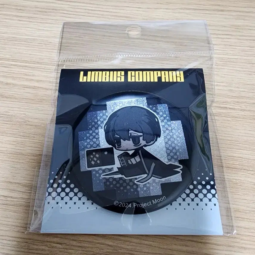 [BUNJANG] Limbus Company Sangwoo Animate Glitter Can Badge / 림버스컴퍼니 이상 애니메이트 글리터 캔벳지