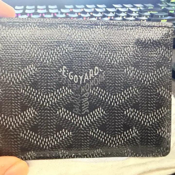 [BUNJANG] Goyard Saint Louis PM Jet Black Limited Edition Insert Card Holder / 고야드 인서트 제트블랙 올블랙 한정판
